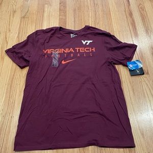 Virginia Tech Hokies Football Nike Mens Shirt